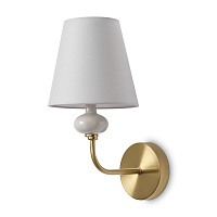 Freya Classic Evelyn Настенный светильник (бра) цвет: латунь FR2038WL-01BS