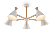 Freya Modern Rise Люстра цвет: дерево FR5169PL-05W