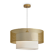 Freya Modern Lattice Подвесной светильник цвет: латунь FR5528PL-01BS