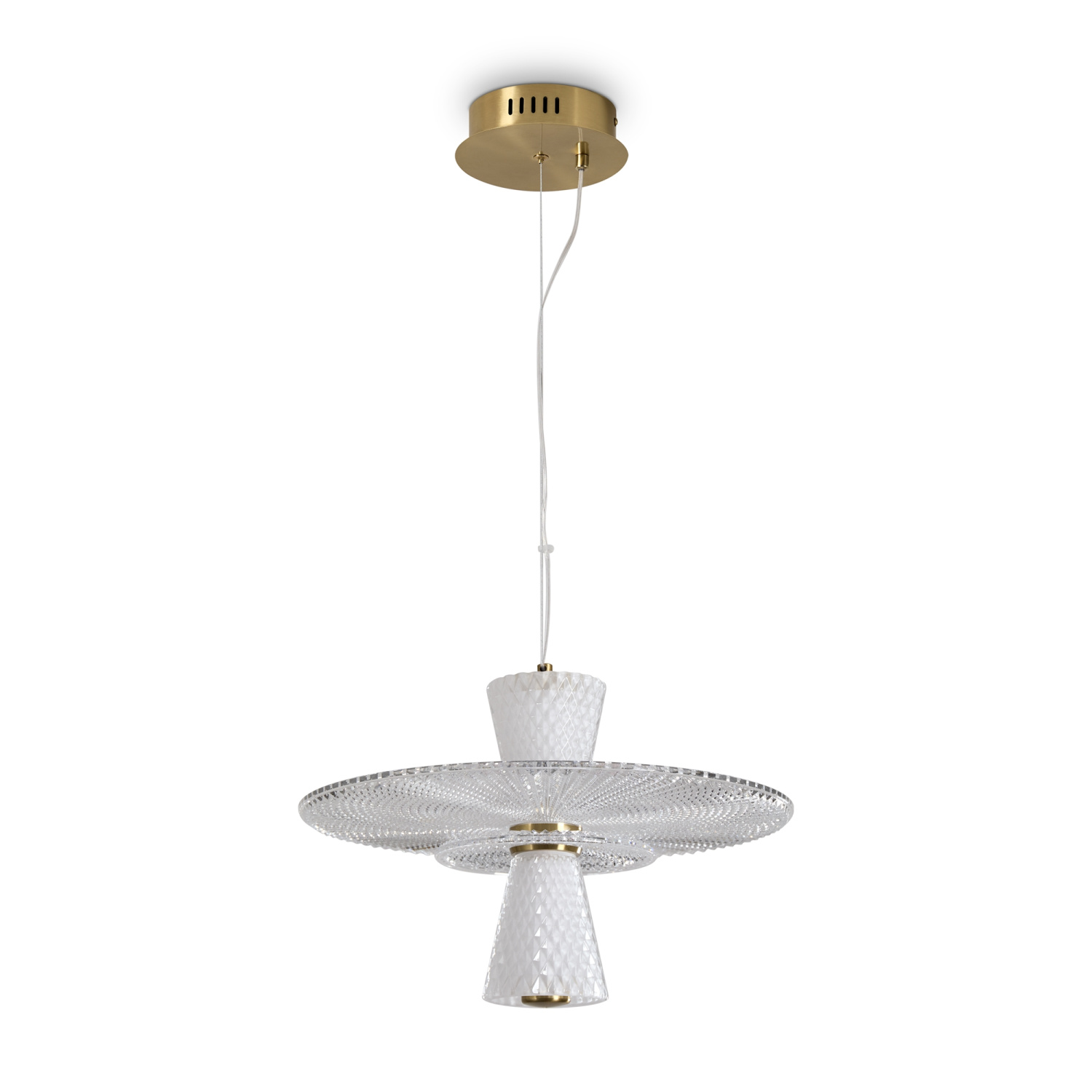 Freya LED Grail Подвесной светильник цвет: латунь FR6183PL-L4BS1