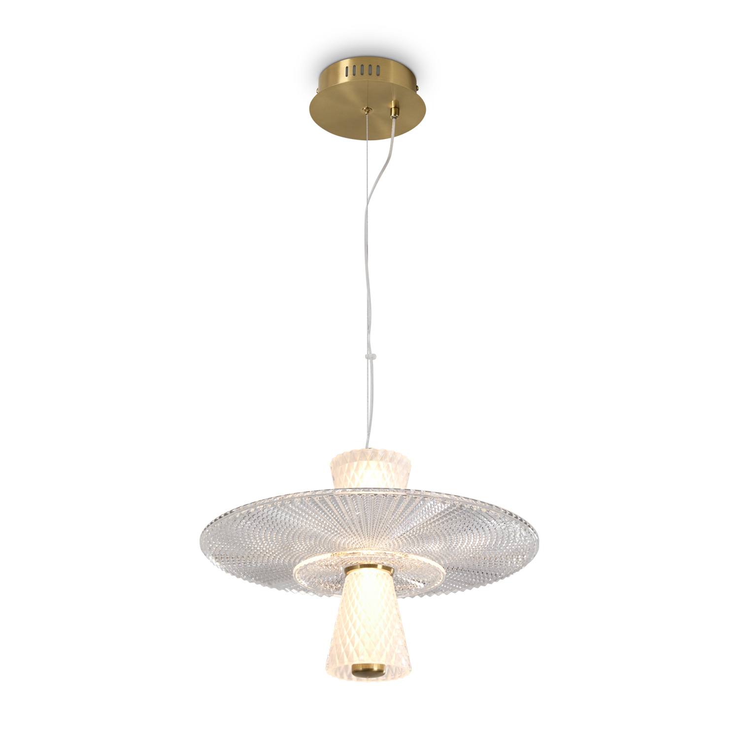 Freya LED Grail Подвесной светильник цвет: латунь FR6183PL-L4BS1