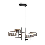 Freya Modern Tower Подвесной светильник цвет: черный FR5536PL-L14B