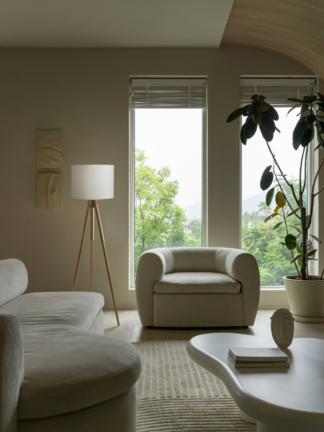 Freya Modern Tree Напольный светильник (торшер) цвет: белый FR5495FL-01W