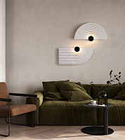 Freya LED Felt Настенный светильник (бра) цвет: черный FR6189WL-L20LG1