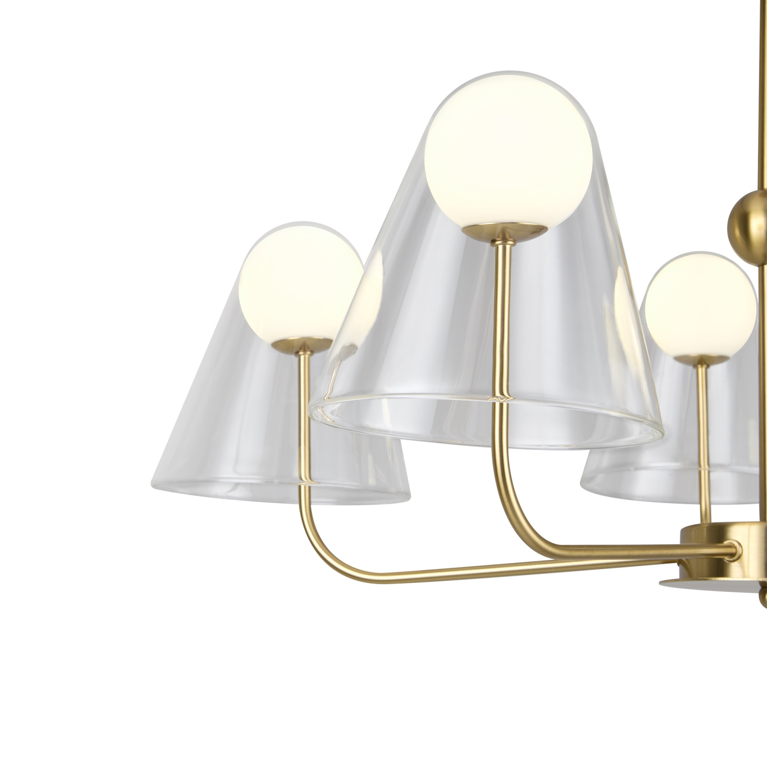 Freya Modern Doublety Подвесной светильник цвет: латунь FR5382PL-05BS