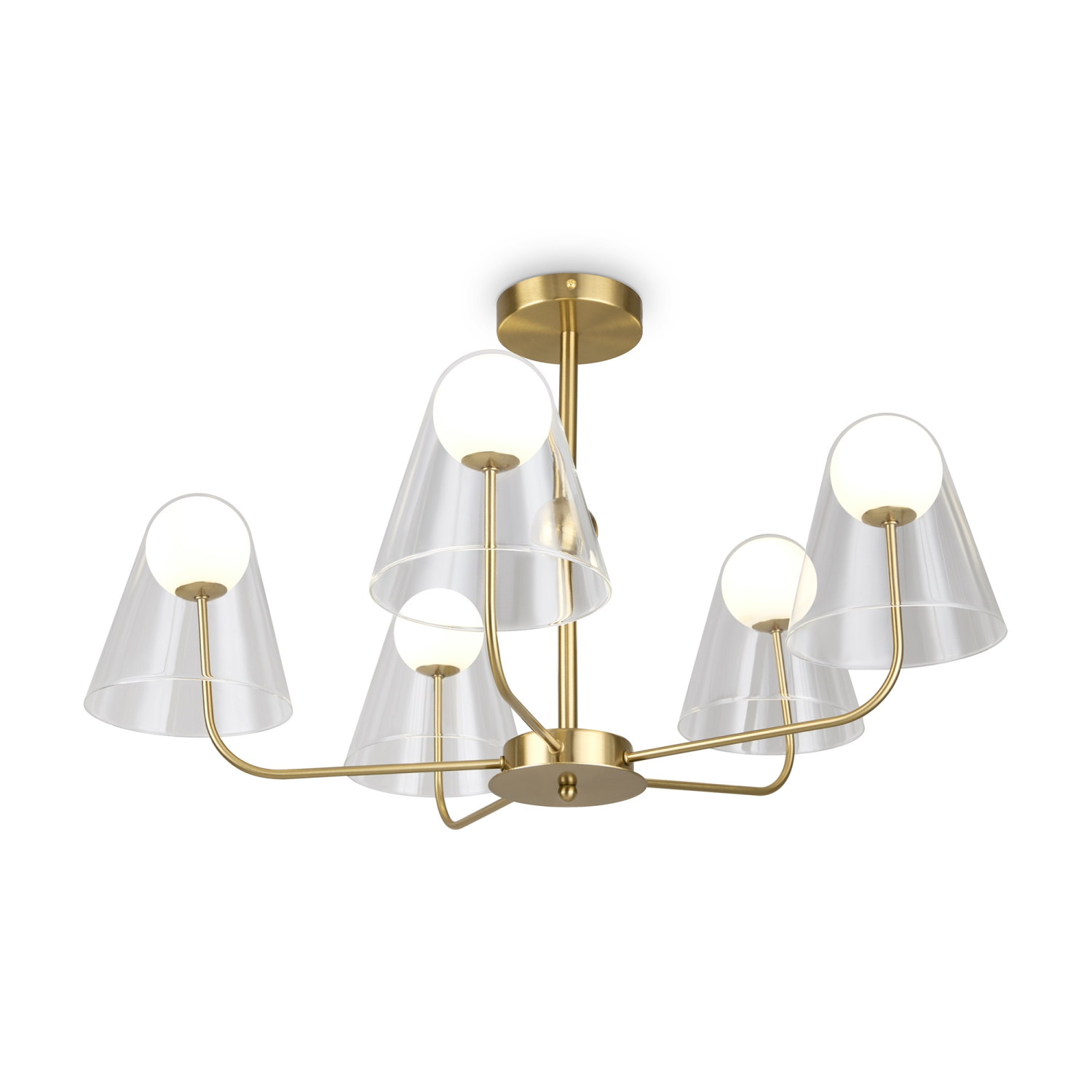 Freya Modern Doublety Подвесной светильник цвет: латунь FR5382PL-05BS