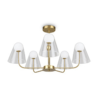 Freya Modern Doublety Подвесной светильник цвет: латунь FR5382PL-05BS