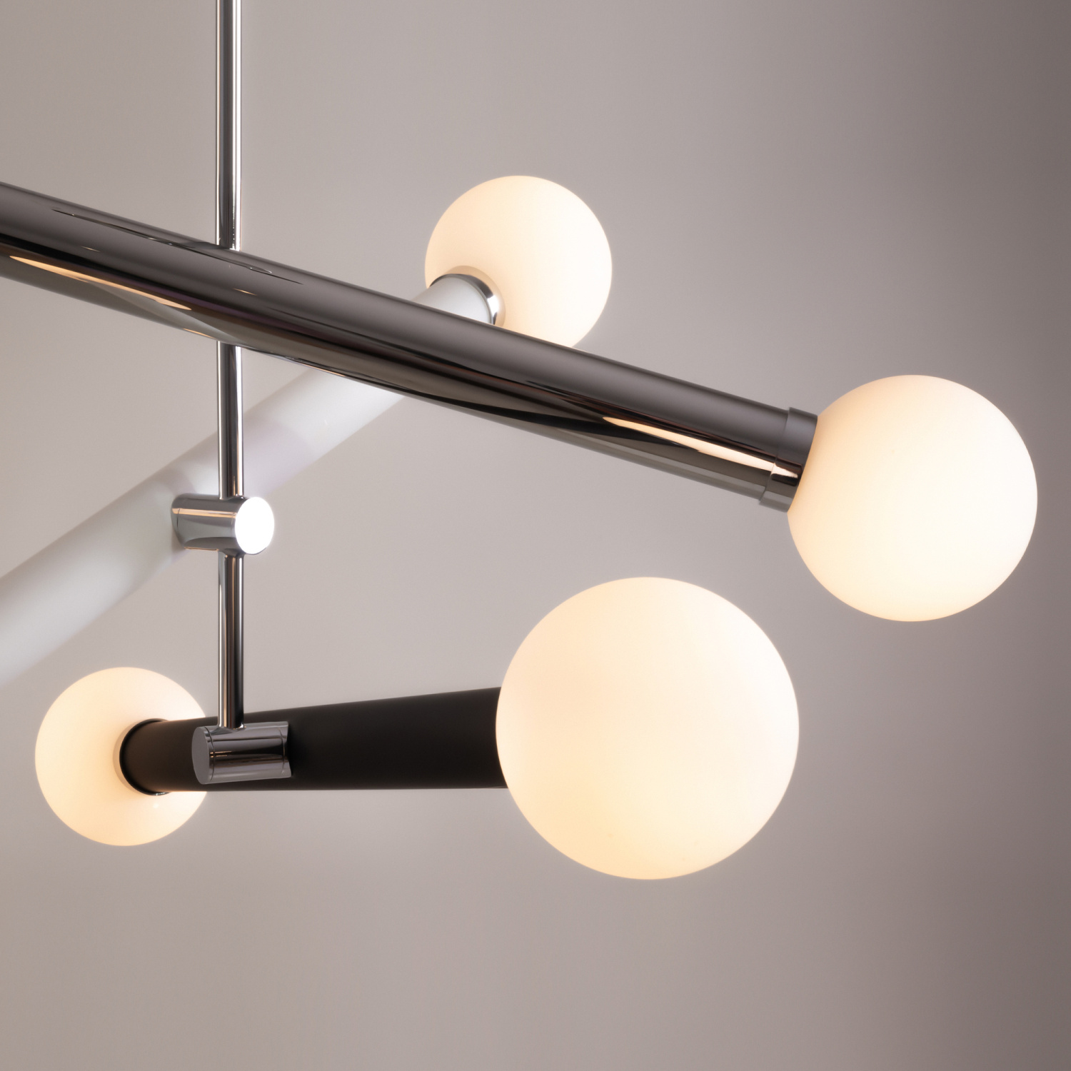 Freya Modern Cross Подвесной светильник цвет: хром FR5381PL-06CH