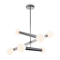 Freya Modern Cross Подвесной светильник цвет: хром FR5381PL-06CH