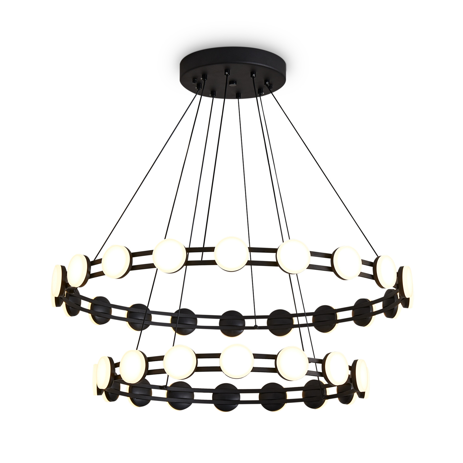 Freya LED Collar Подвесной светильник цвет: черный FR6180PL-L70B