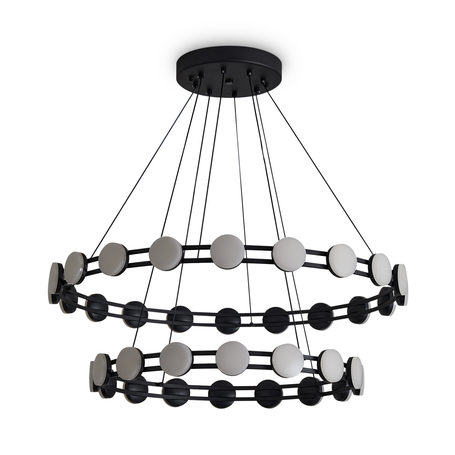 Freya LED Collar Подвесной светильник цвет: черный FR6180PL-L70B