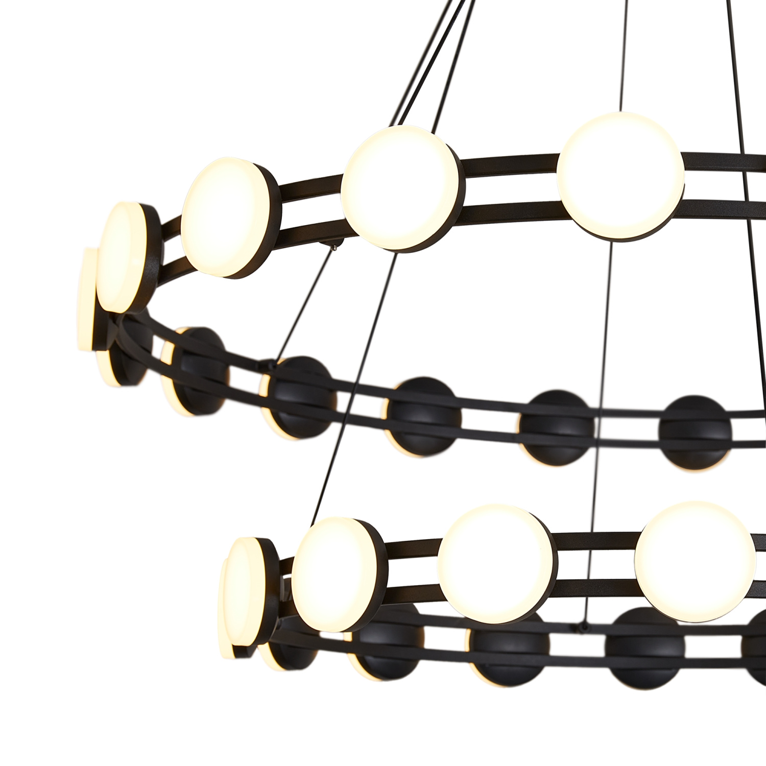 Freya LED Collar Подвесной светильник цвет: черный FR6180PL-L70B