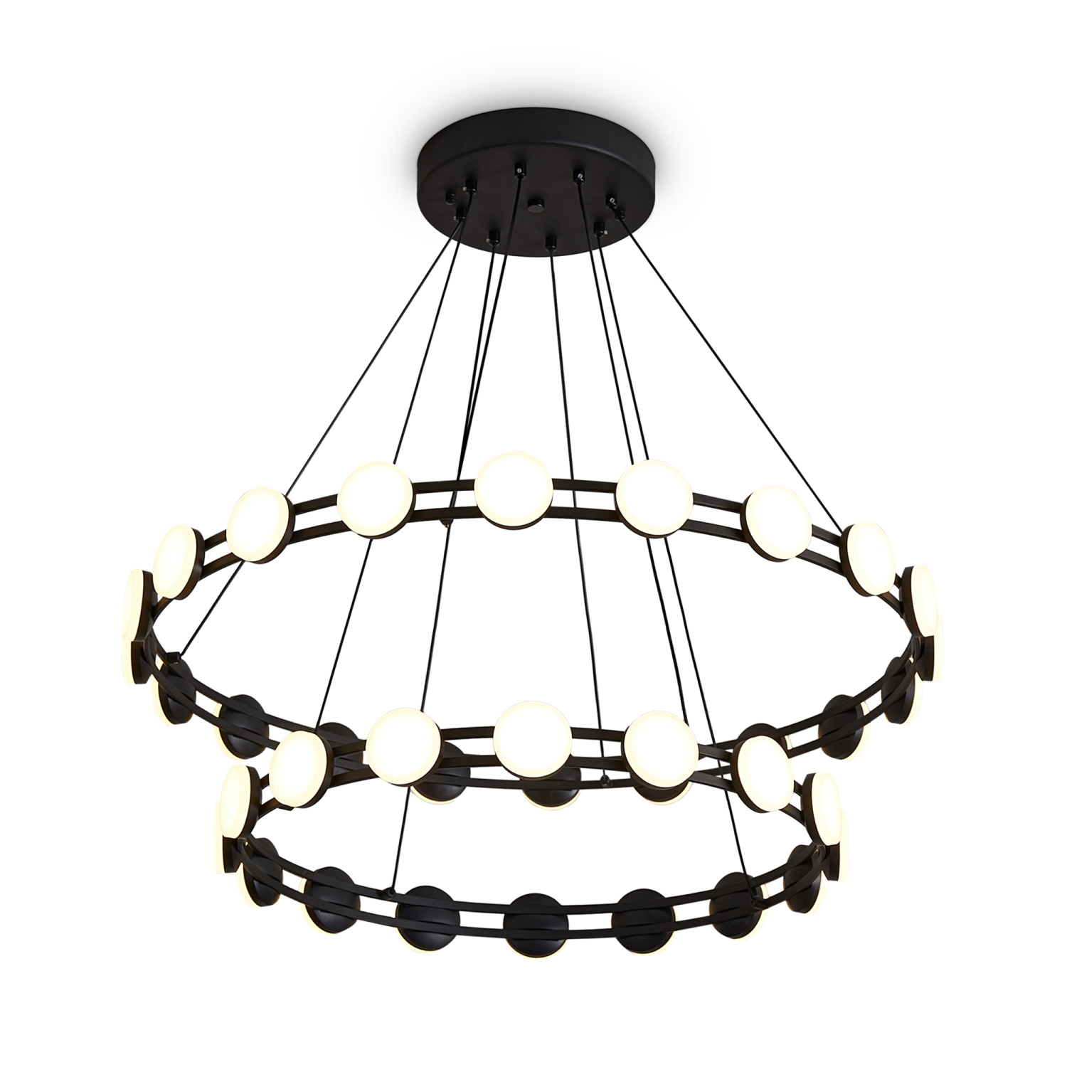 Freya LED Collar Подвесной светильник цвет: черный FR6180PL-L70B