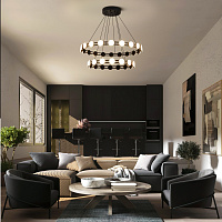 Freya LED Collar Подвесной светильник цвет: черный FR6180PL-L70B