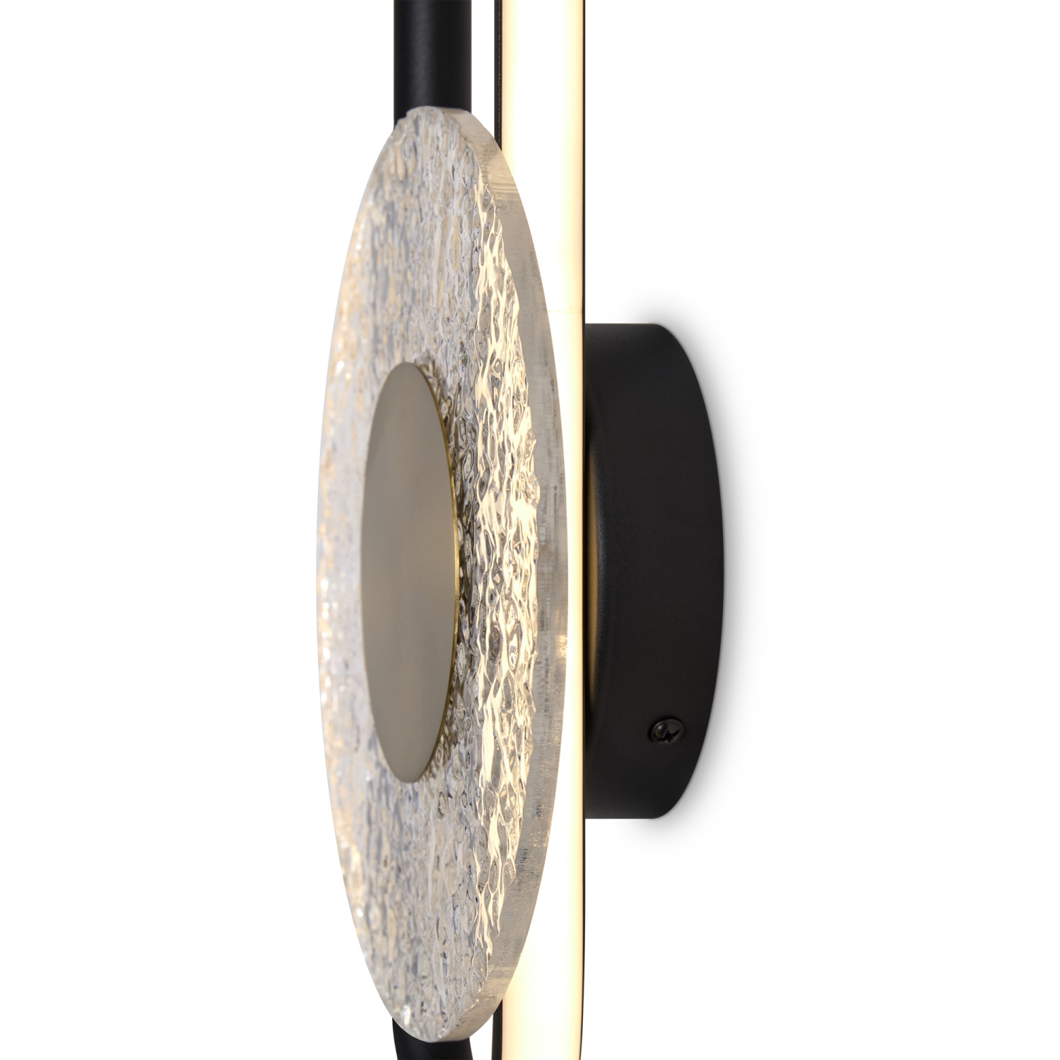 Freya LED Drip Настенный светильник (бра) цвет: черный FR6173WL-L12B