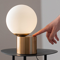 Freya Modern Barrel Настольный светильник цвет: латунь FR5286TL-01BS