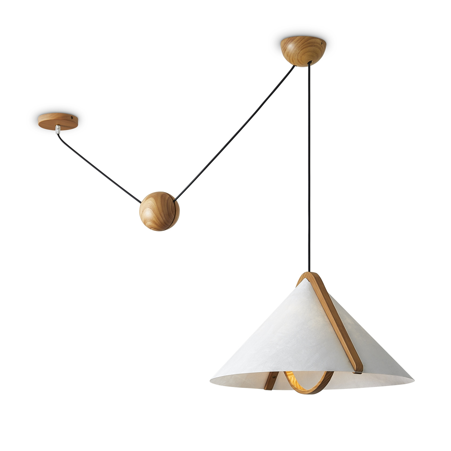 Freya Modern Umbra Потолочный светильник цвет: дерево FR5554CL-01T