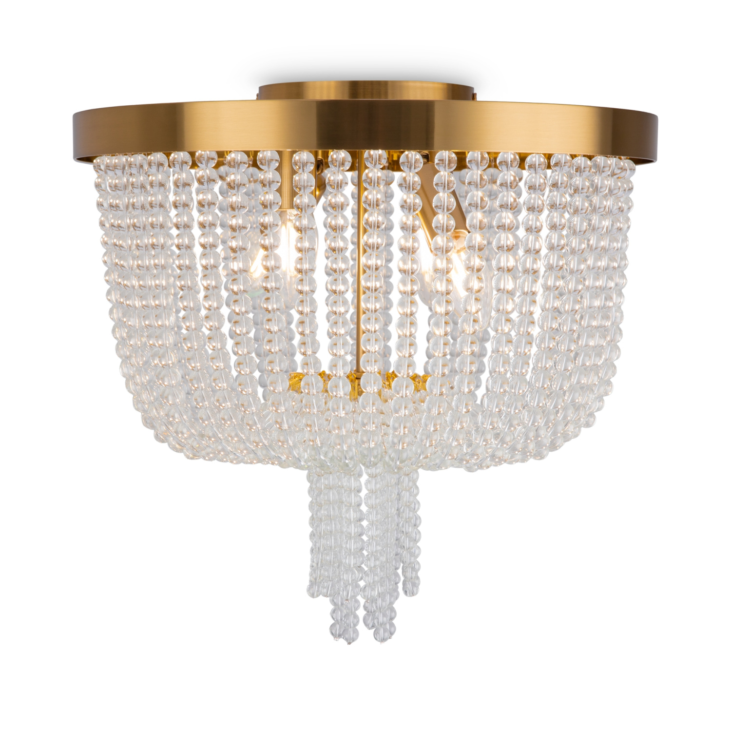 Freya Crystal Ornament Потолочный светильник цвет: латунь FR1008CL-04BS