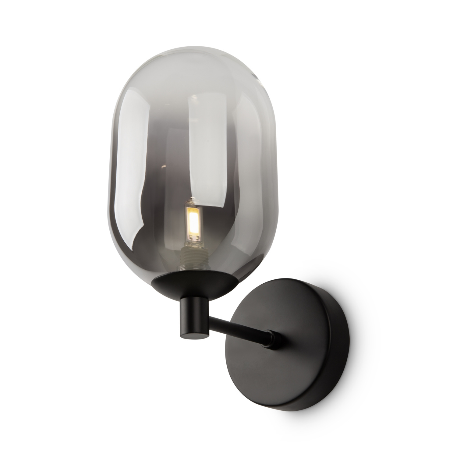 Freya Crystal Tesse Настенный светильник (бра) цвет: черный FR1011WL-01B