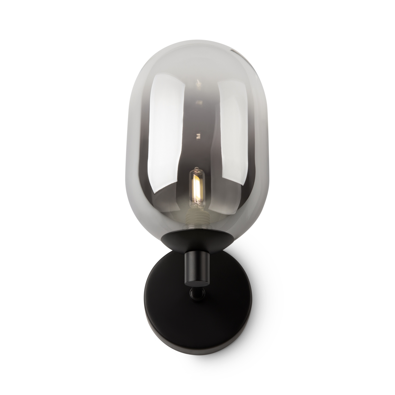 Freya Crystal Tesse Настенный светильник (бра) цвет: черный FR1011WL-01B