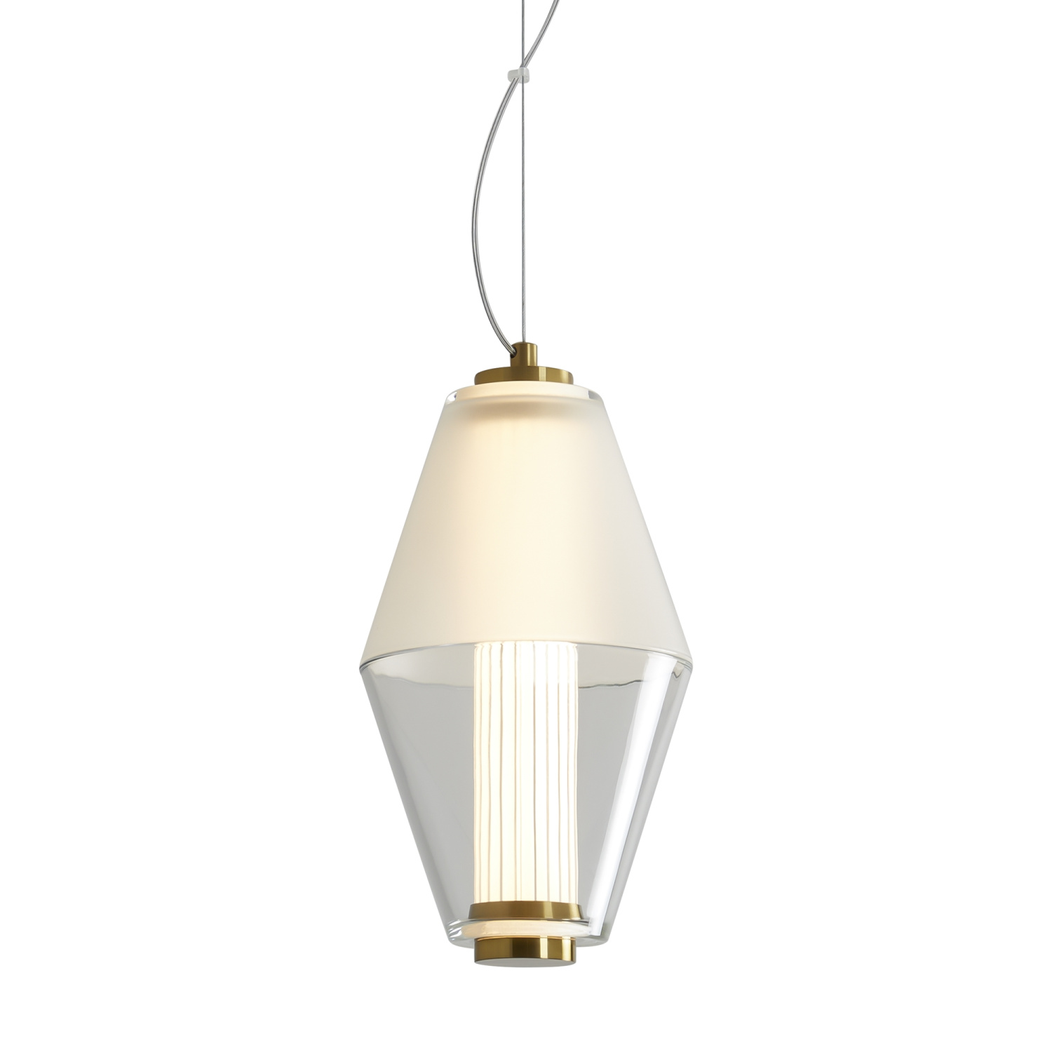 Freya LED Plum Подвесной светильник цвет: латунь FR6137PL-L6BT