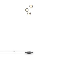 Freya Modern Shimmer Напольный светильник (торшер) цвет: черный FR5435FL-03B