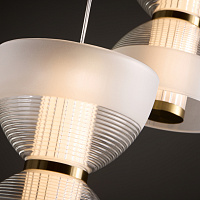 Freya LED Koil Подвесной светильник цвет: латунь FR6136PL-L18BT