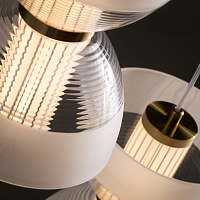 Freya LED Koil Подвесной светильник цвет: латунь FR6136PL-L18BT