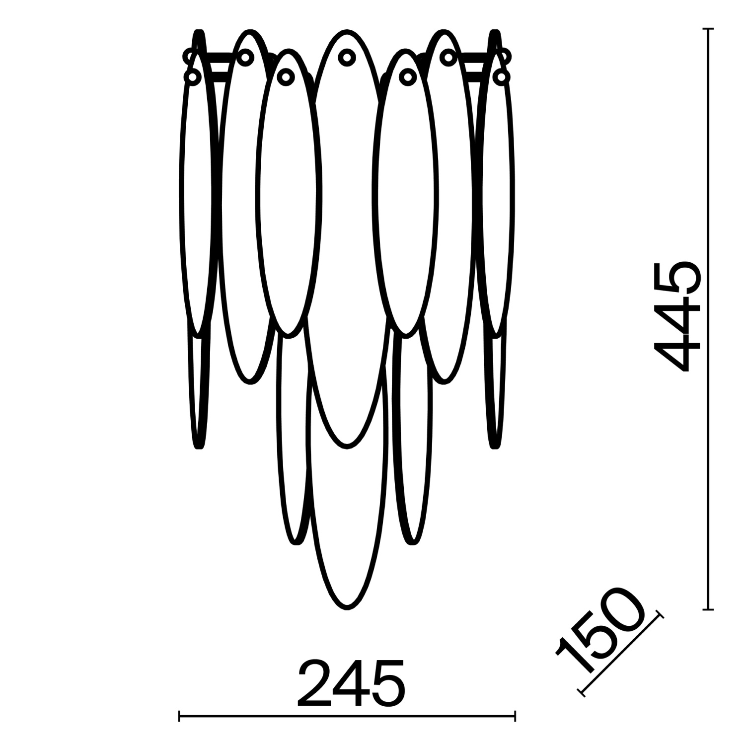 Freya Modern Lucrecia Настенный светильник (бра) цвет: французское золото FR5217WL-02FG