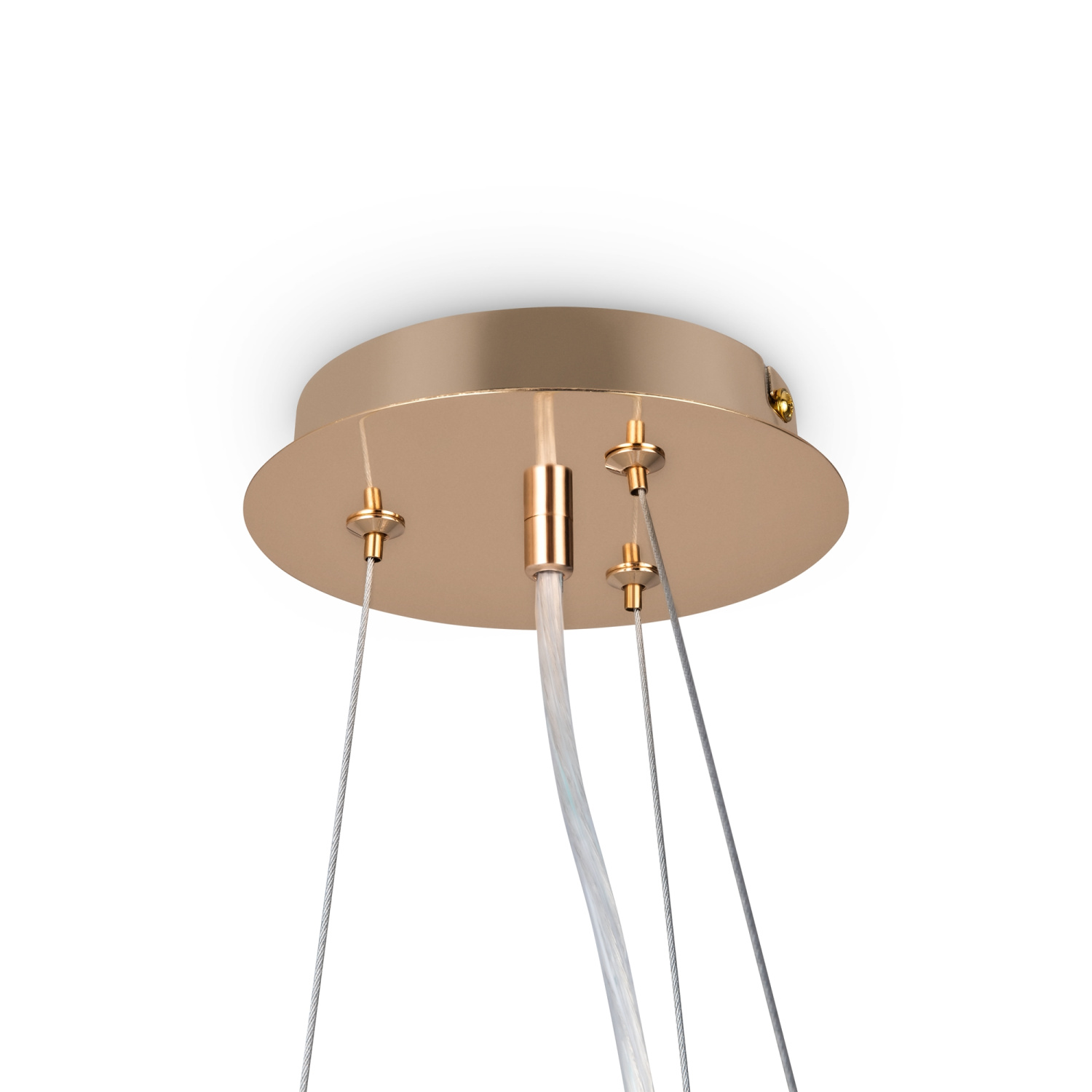 Freya Crystal Mineral Подвесной светильник цвет: золото FR1010PL-10G