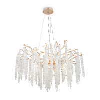 Freya Crystal Mineral Подвесной светильник цвет: золото FR1010PL-10G