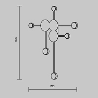 Freya Modern Wonder Настенный светильник (бра) цвет: золото FR5440WL-L18G