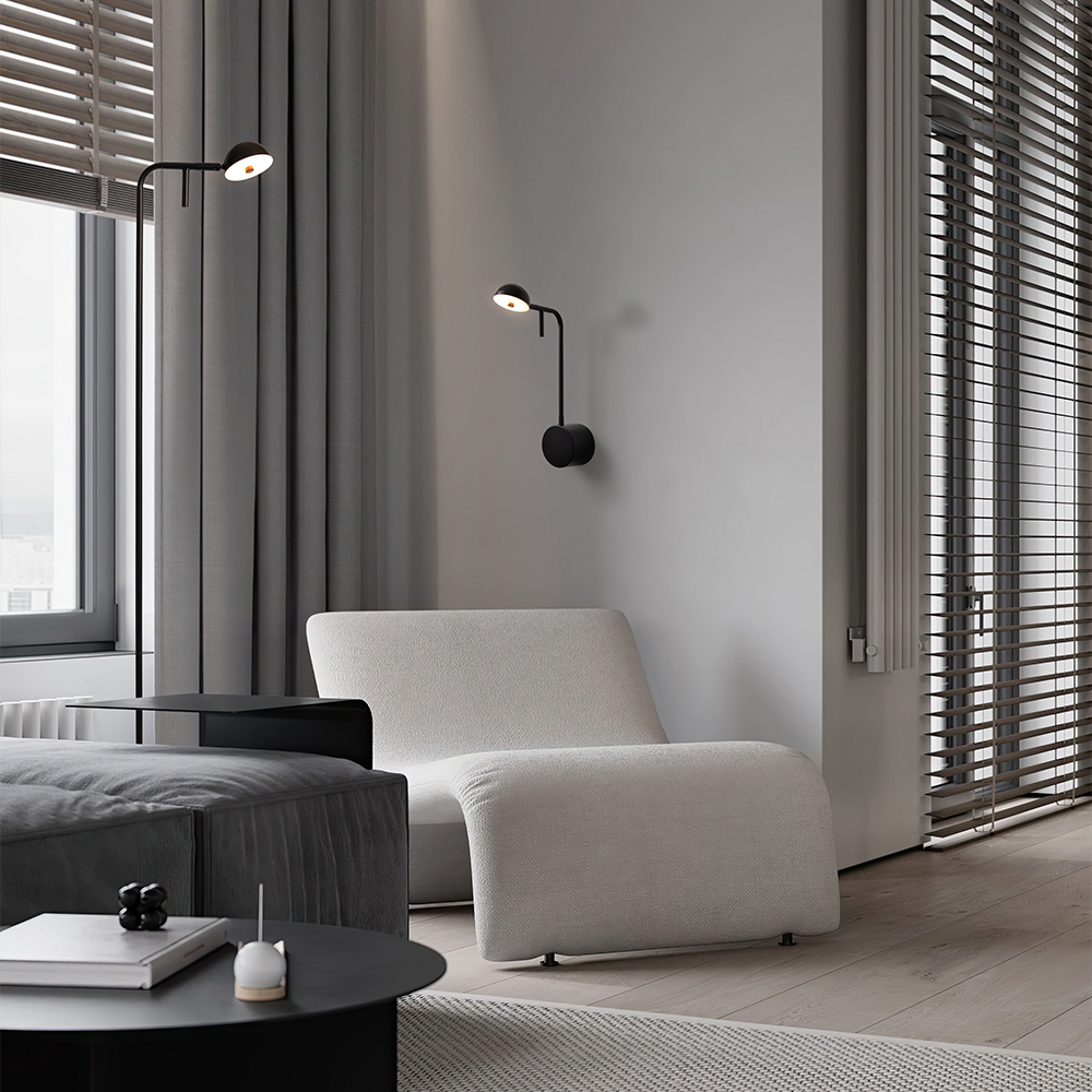 Freya Modern Piece Напольный светильник (торшер) цвет: черный FR5549FL-L5B