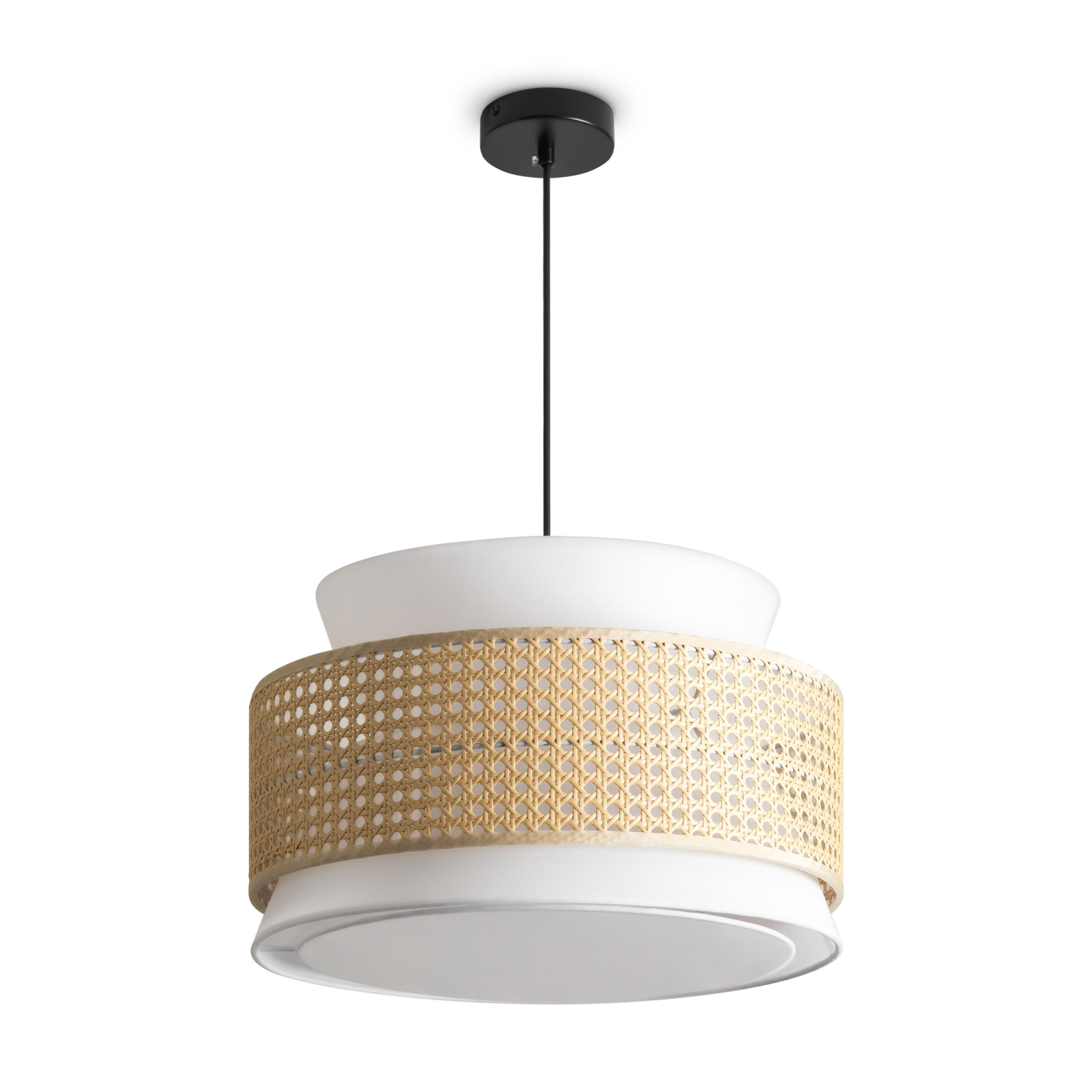 Freya Modern Weave Подвесной светильник цвет: черный FR5492PL-01B