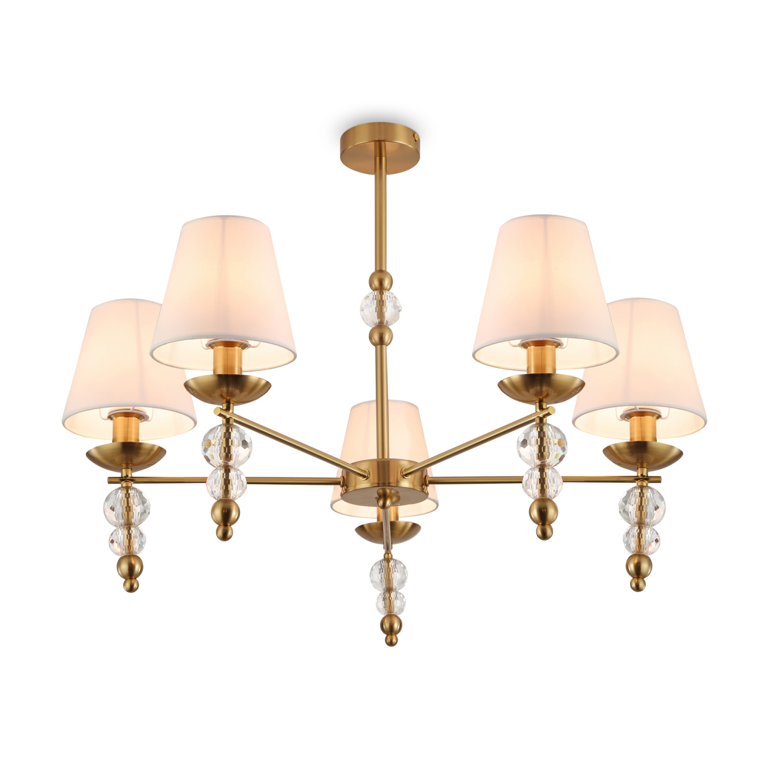 Freya Crystal Side Потолочный светильник цвет: латунь FR1009CL-05BS