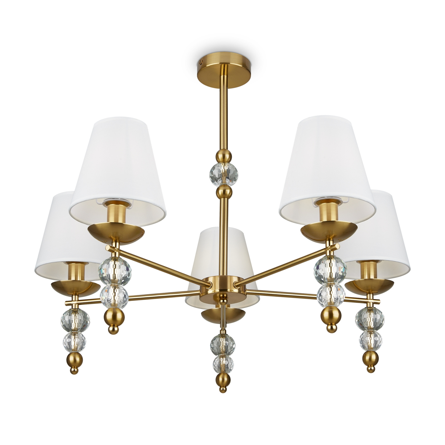 Freya Crystal Side Потолочный светильник цвет: латунь FR1009CL-05BS