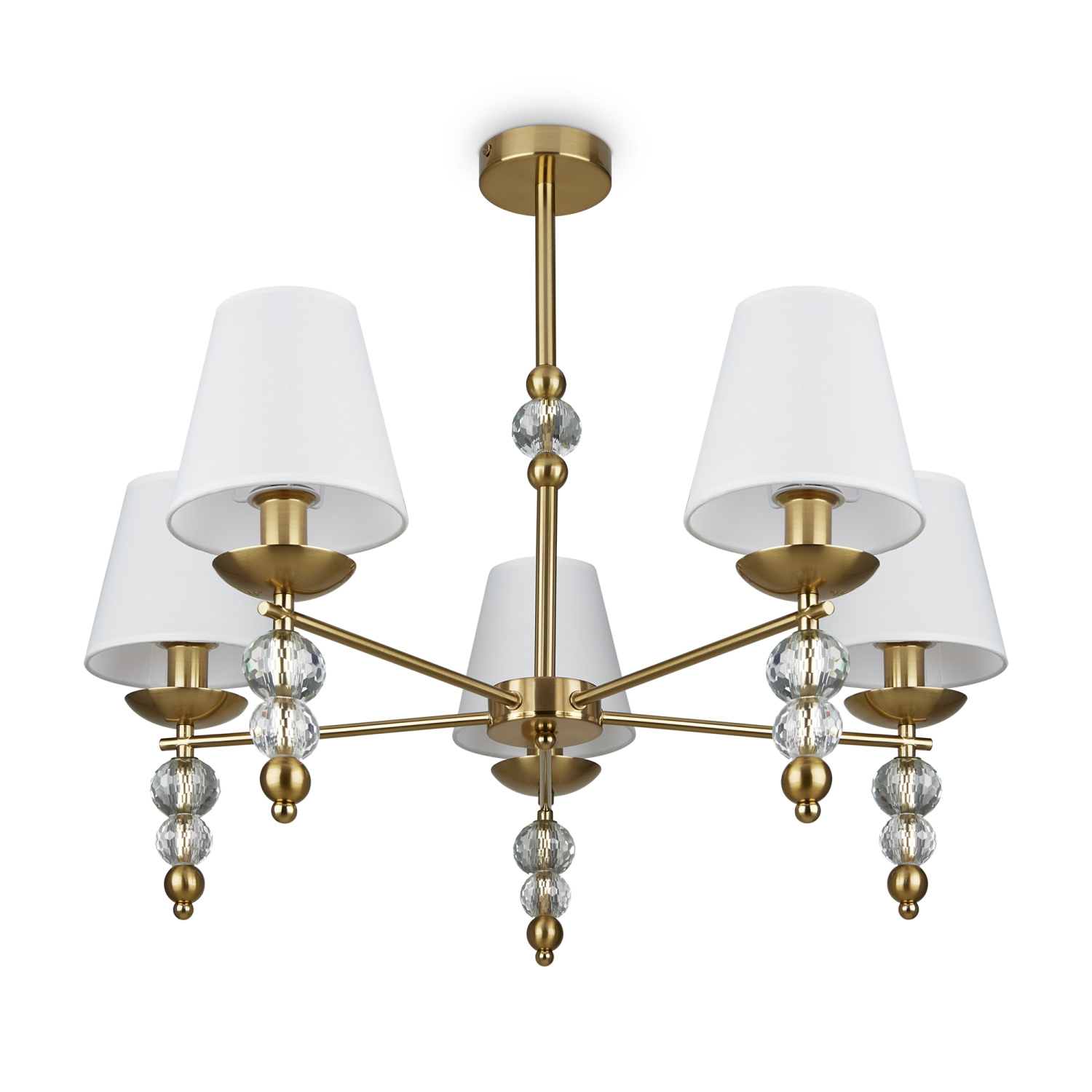 Freya Crystal Side Потолочный светильник цвет: латунь FR1009CL-05BS