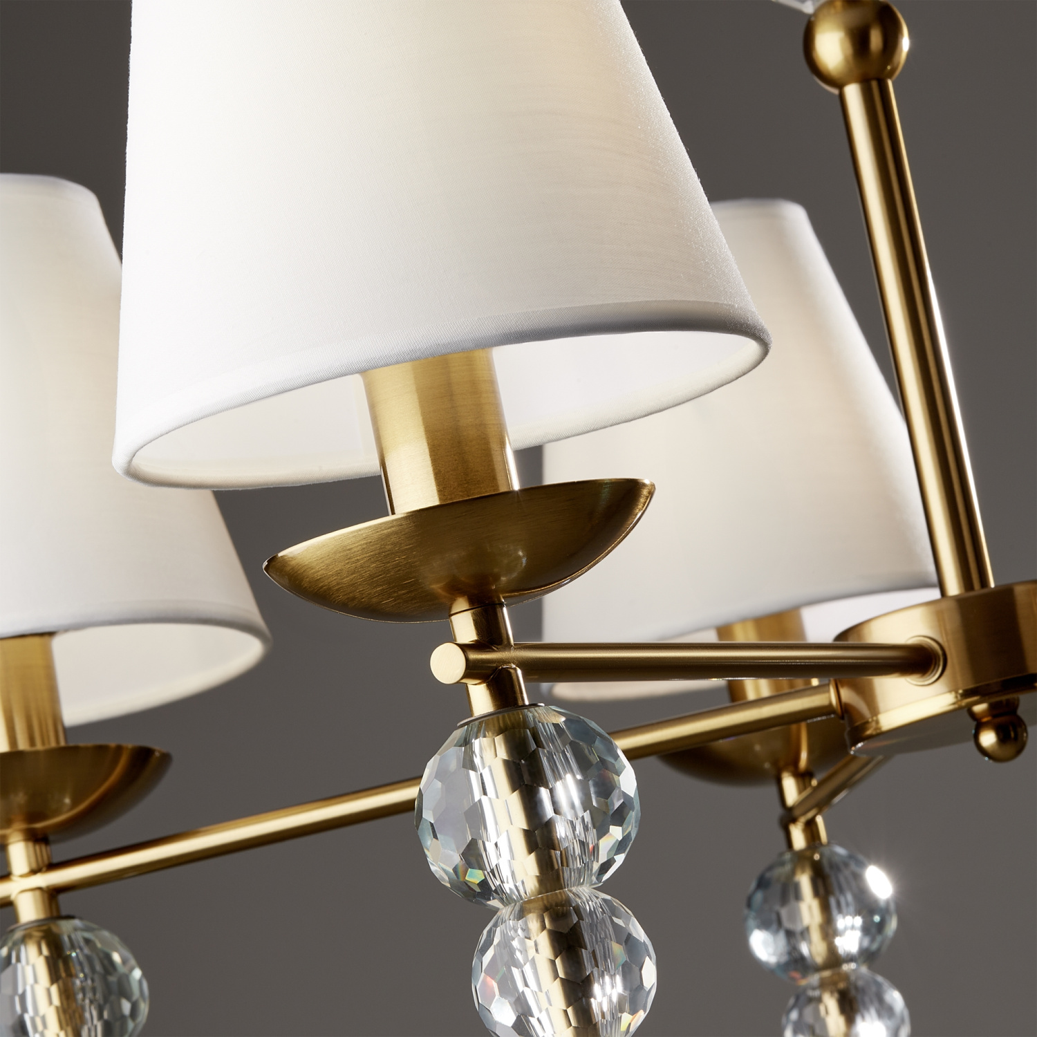 Freya Crystal Side Потолочный светильник цвет: латунь FR1009CL-05BS