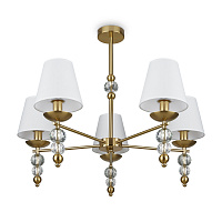 Freya Crystal Side Потолочный светильник цвет: латунь FR1009CL-05BS