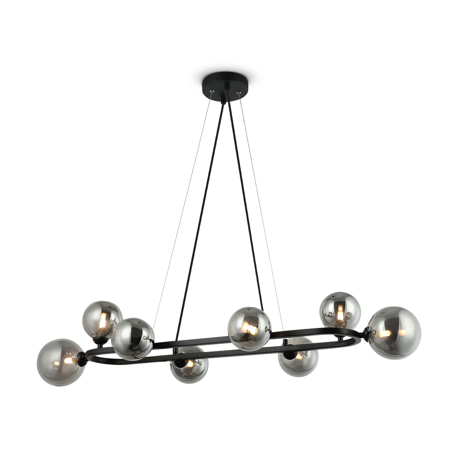 Freya Modern Globos Подвесной светильник цвет: черный FR5222PL-08B