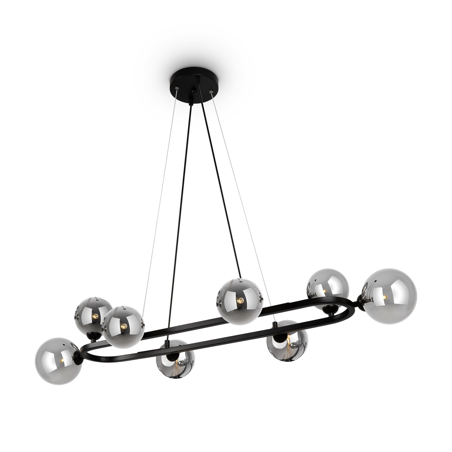 Freya Modern Globos Подвесной светильник цвет: черный FR5222PL-08B