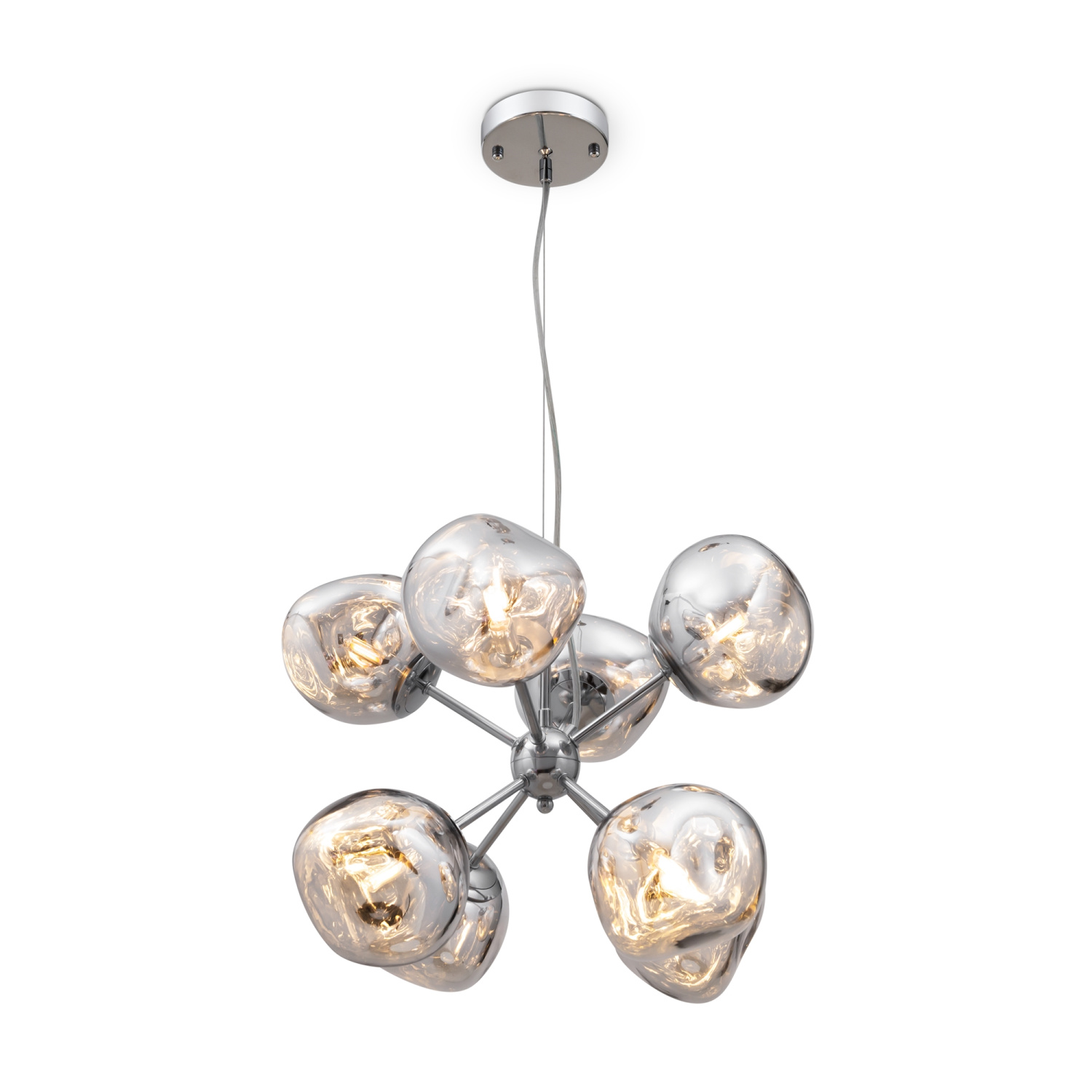 Freya Modern Ejection Подвесной светильник цвет: хром FR5378PL-08SM