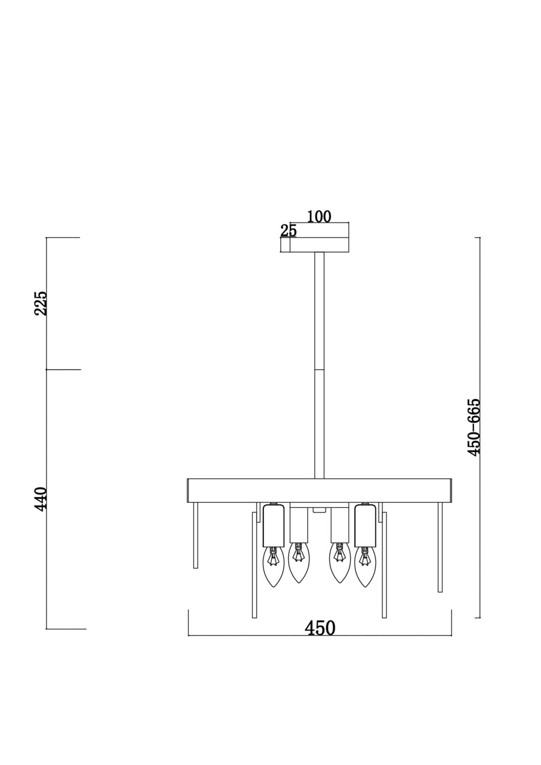 Freya Modern Porto Подвесной светильник цвет: латунь FR5104PL-06BS3