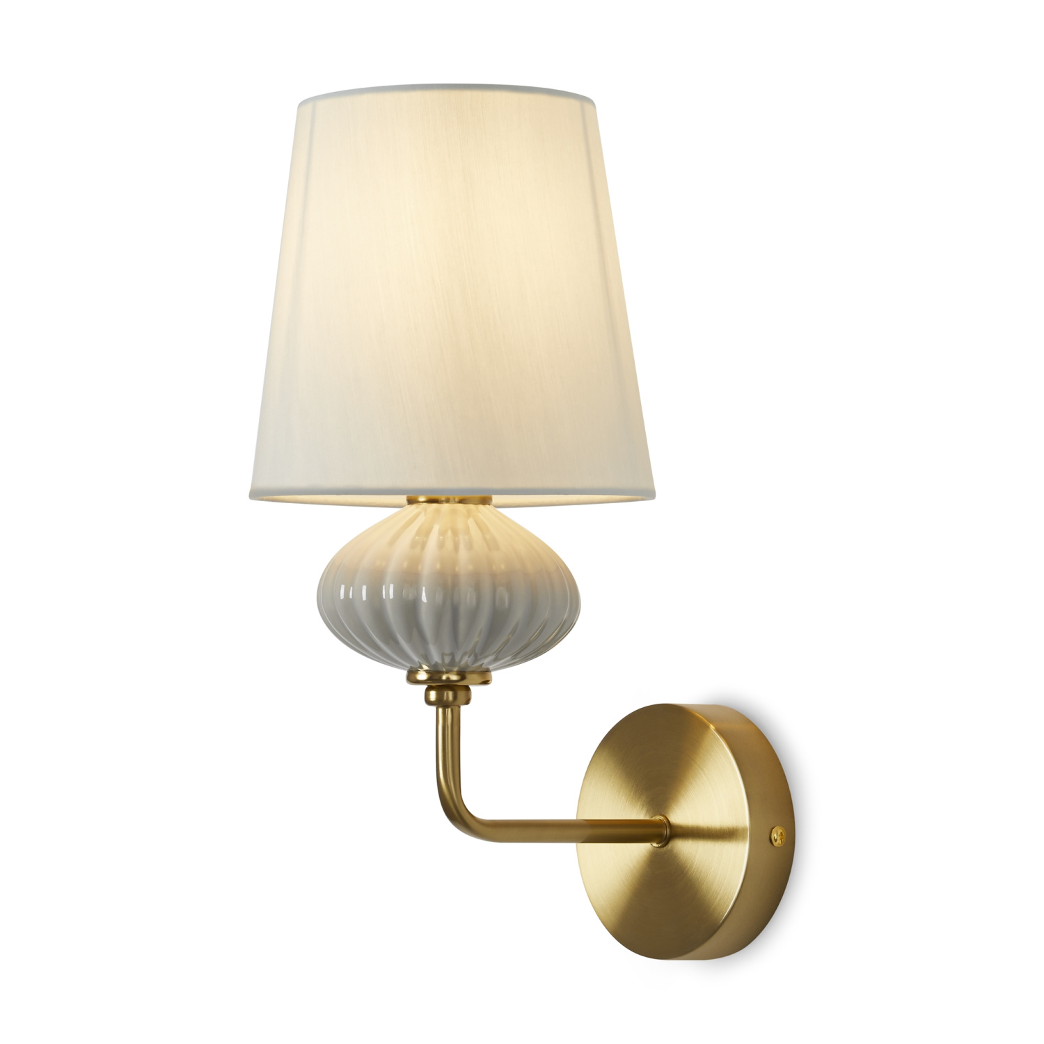 Freya Classic Ceramics Настенный светильник (бра) цвет: латунь FR2029WL-01BS