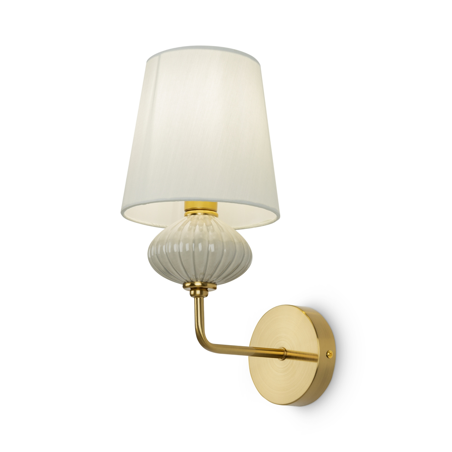 Freya Classic Ceramics Настенный светильник (бра) цвет: латунь FR2029WL-01BS