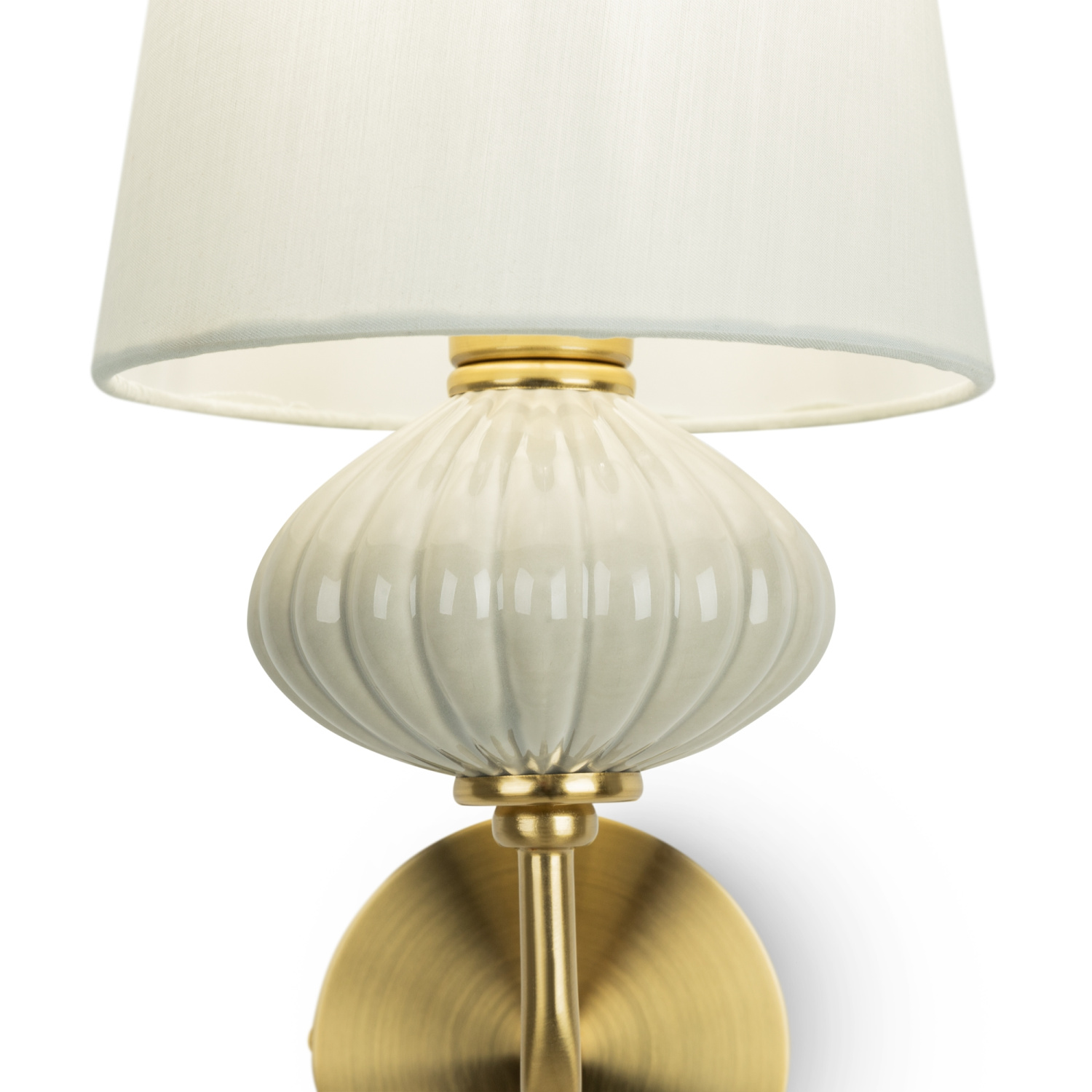 Freya Classic Ceramics Настенный светильник (бра) цвет: латунь FR2029WL-01BS