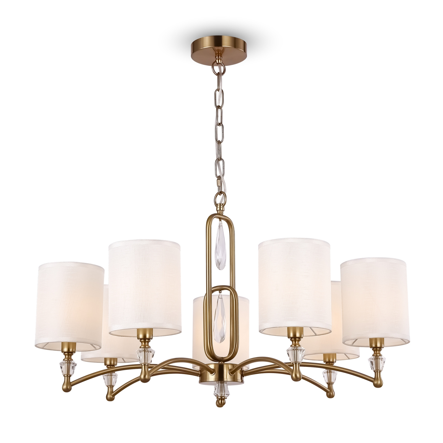 Freya Crystal Riverside Подвесной светильник цвет: латунь FR1007PL-07BS