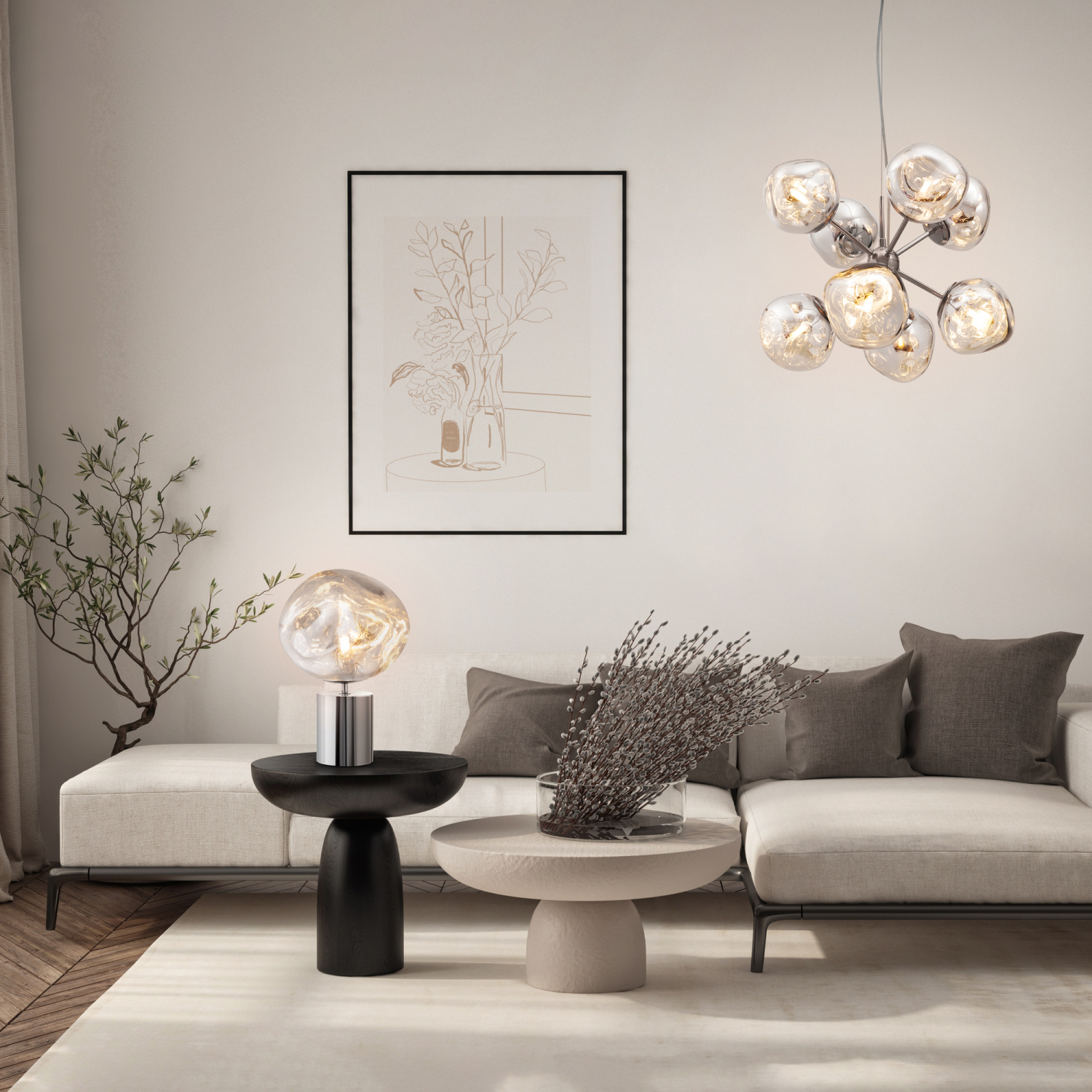 Freya Modern Ejection Настольный светильник цвет: хром FR5378TL-01SM