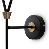 Freya Modern Hats Настенный светильник (бра) цвет: черный FR5370WL-02B