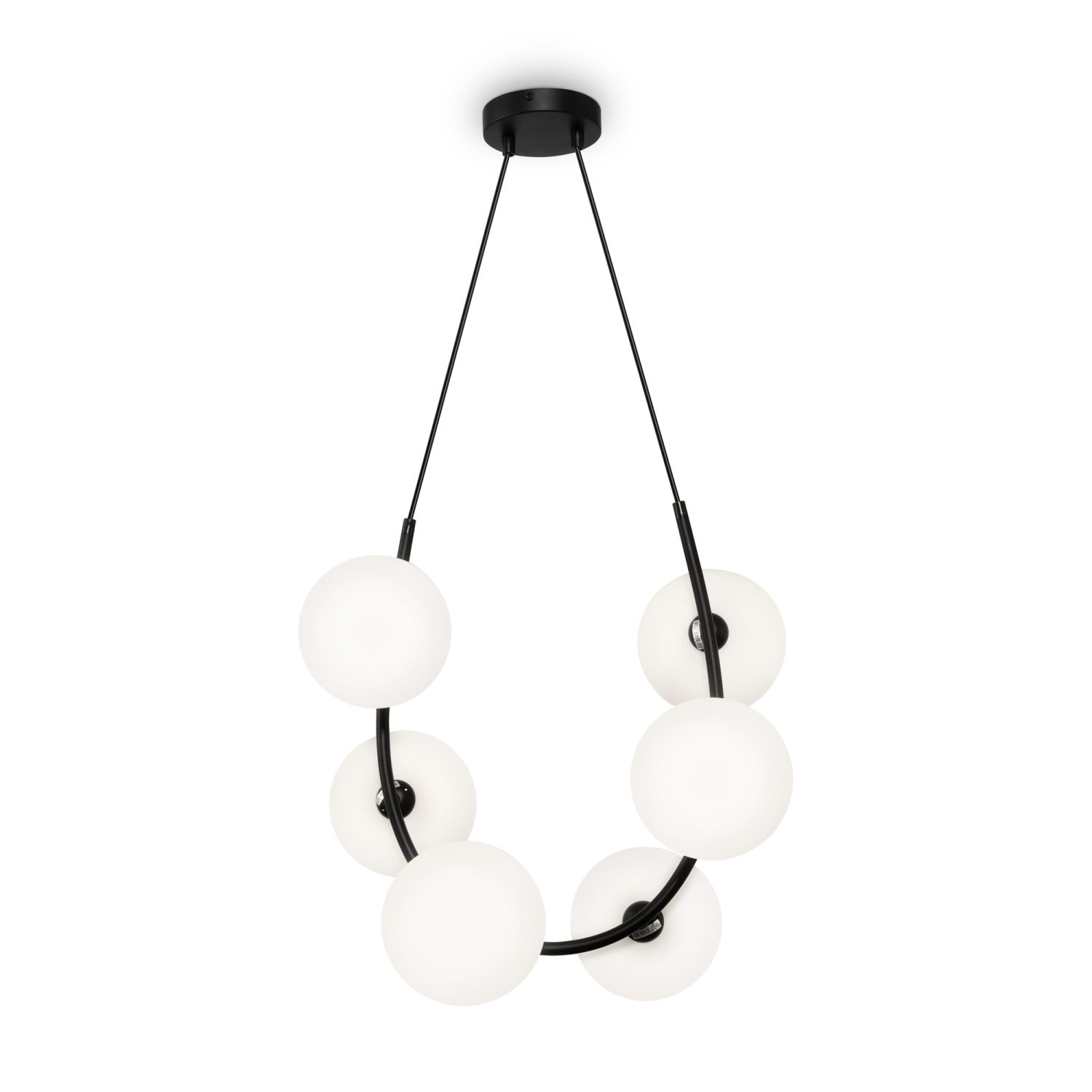 Freya Loft Perlina Люстра цвет: черный FR4005PL-06B2